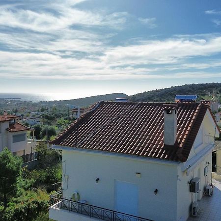 Beautiful Maisonette With A View To The Mountains And The Sea Agia Marina  Exterior photo