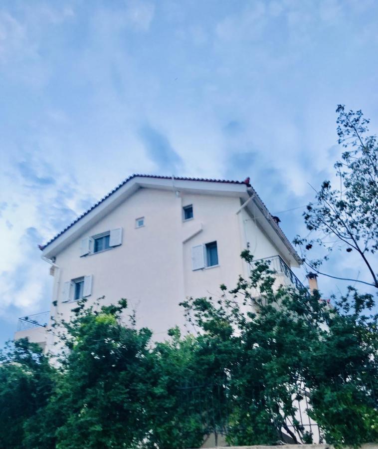 Beautiful Maisonette With A View To The Mountains And The Sea Agia Marina  Exterior photo