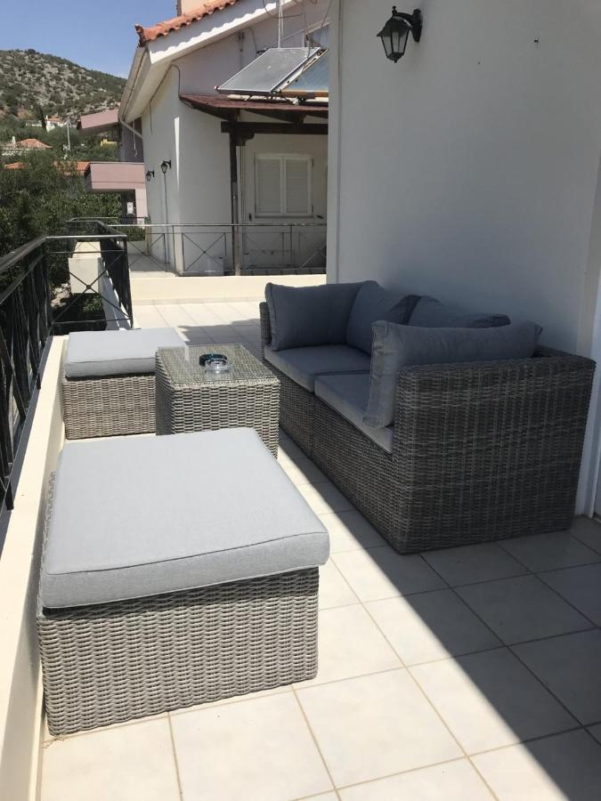 Beautiful Maisonette With A View To The Mountains And The Sea Agia Marina  Exterior photo