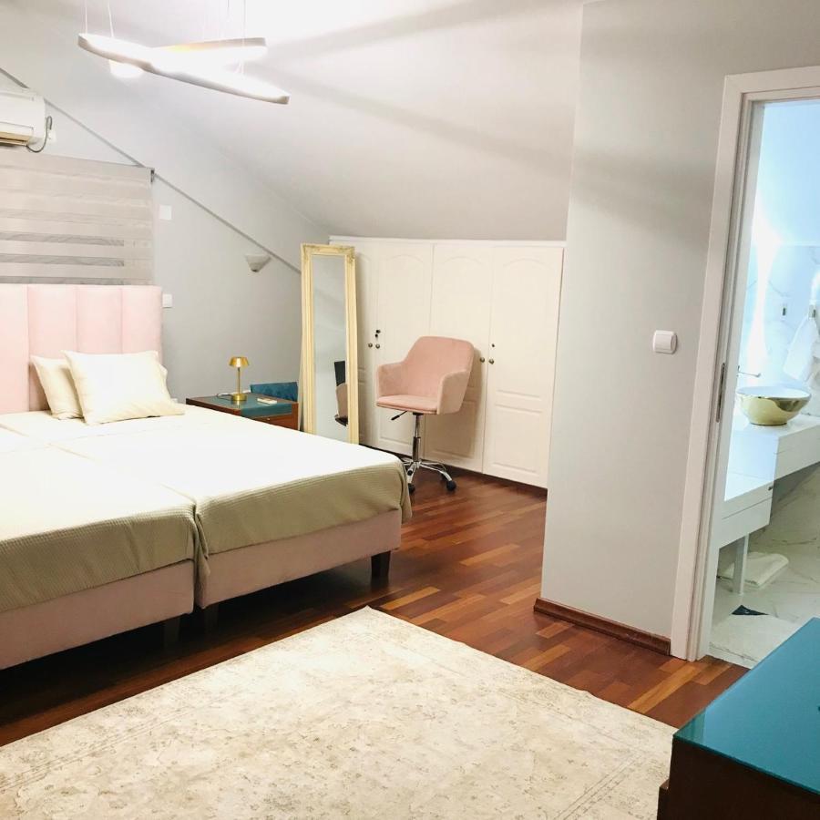Beautiful Maisonette With A View To The Mountains And The Sea Agia Marina  Exterior photo